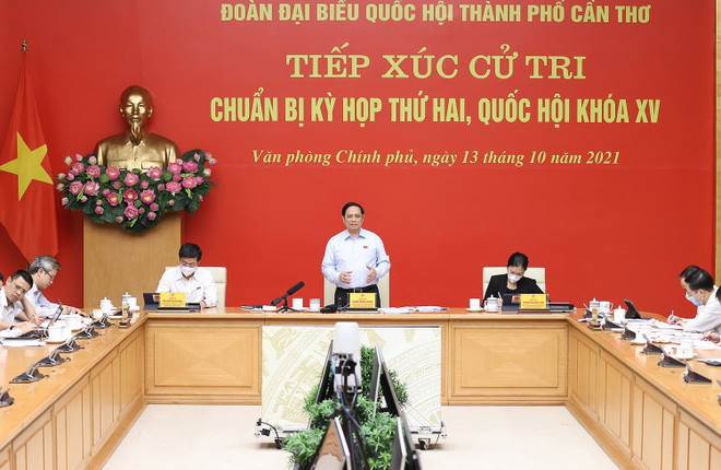 Thủ tướng Phạm Minh Chính tiếp xúc cử tri thành phố Cần Thơ ảnh 3
