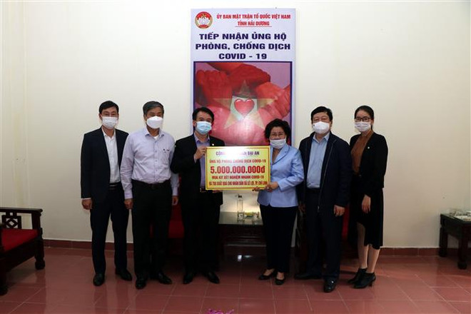 Chung tay hỗ trợ tỉnh Hải Dương phòng, chống dịch COVID-19 ảnh 2