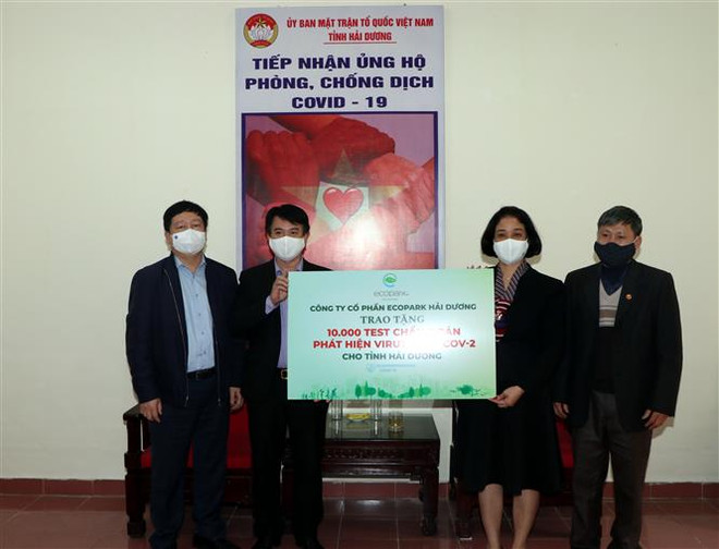 Chung tay hỗ trợ tỉnh Hải Dương phòng, chống dịch COVID-19 ảnh 1