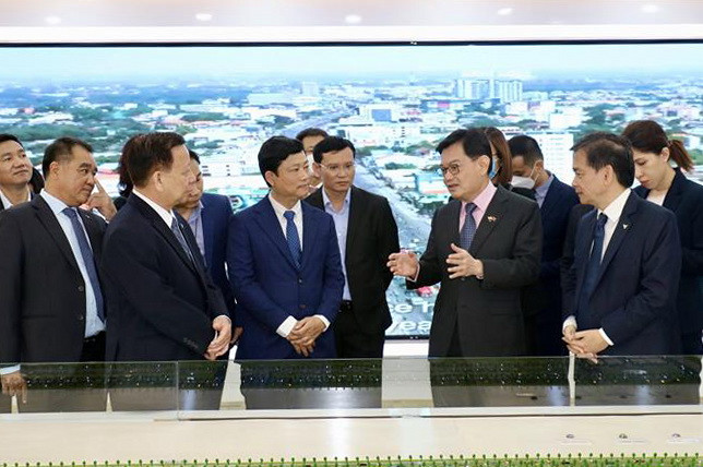 Phó Thủ tướng Singapore đánh giá cao khu công nghiệp VSIP Bình Dương ảnh 1