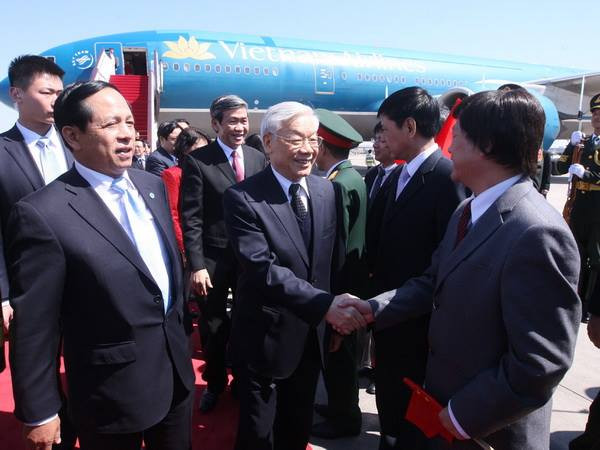 Tổng Bí thư Nguyễn Phú Trọng thăm tỉnh Vân Nam của Trung Quốc ảnh 1