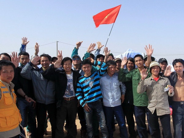 Lao động Việt bắt đầu sơ tán khỏi Libya bằng đường hàng không ảnh 1