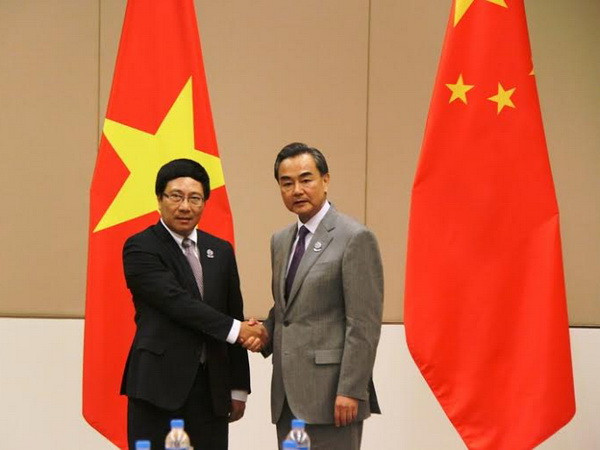 Phó Thủ tướng Phạm Bình Minh gặp Ngoại trưởng Trung Quốc ảnh 1