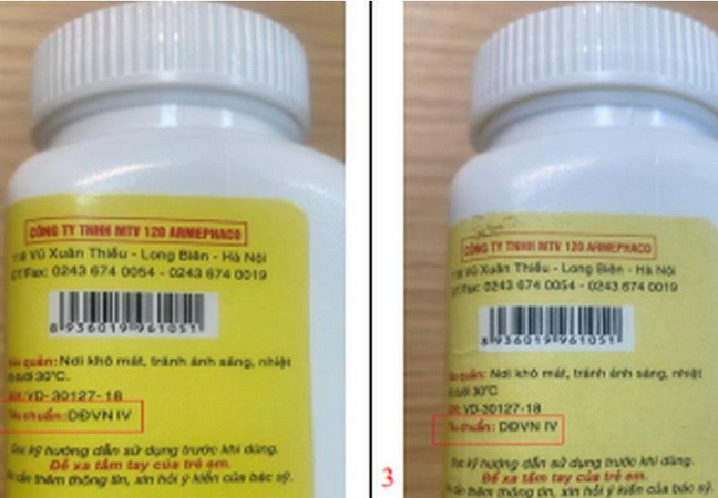 Cục Quản lý Dược cảnh báo về thuốc kháng sinh Tetracyclin giả ảnh 1