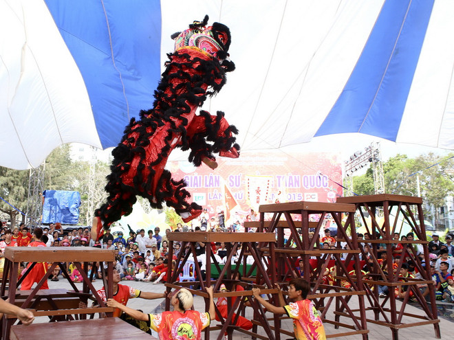 Cần Thơ xuất sắc vô địch Giải lân sư rồng toàn quốc lần thứ 2 ảnh 1