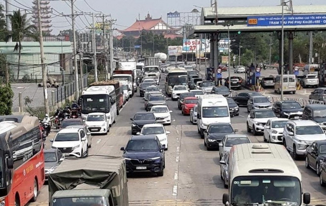 Đồng Nai: Xả trạm thu phí đường cao tốc Biên Hòa-Vũng Tàu ảnh 1
