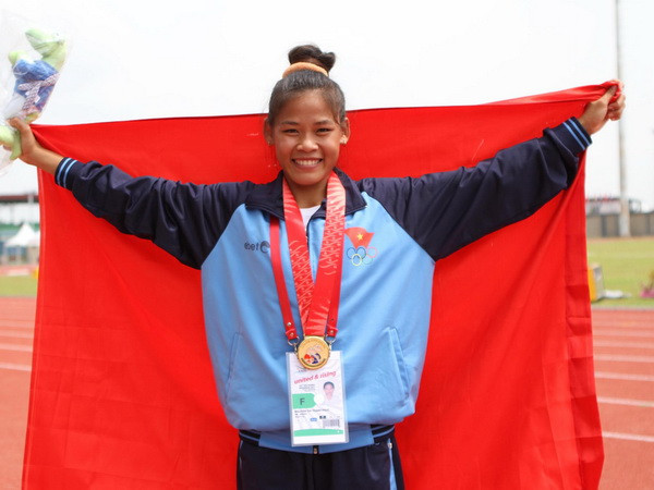 Thanh Phúc hứa hẹn mang về HCV đầu tiên cho điền kinh Việt Nam ảnh 1