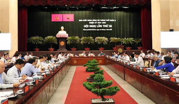 Hội nghị lần thứ 26 Ban Chấp hành Đảng bộ Thành phố Hồ Chí Minh ảnh 1