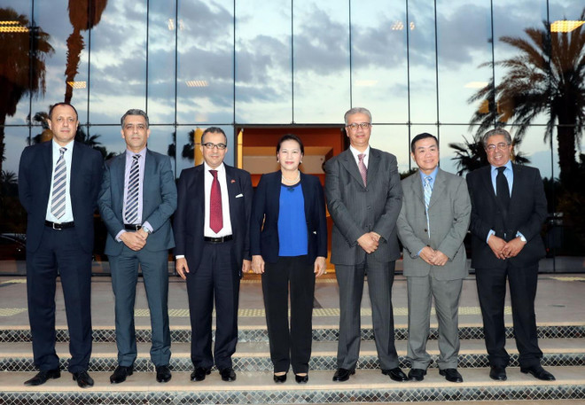 Chủ tịch Quốc hội gặp Toàn quyền Vùng Marrakech của Vương quốc Maroc ảnh 2