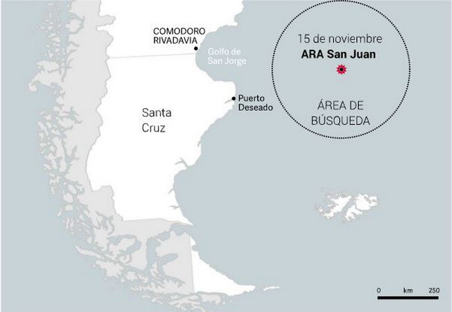 Chính phủ Argentina đẩy mạnh tìm kiếm tàu ngầm mất liên lạc ảnh 2