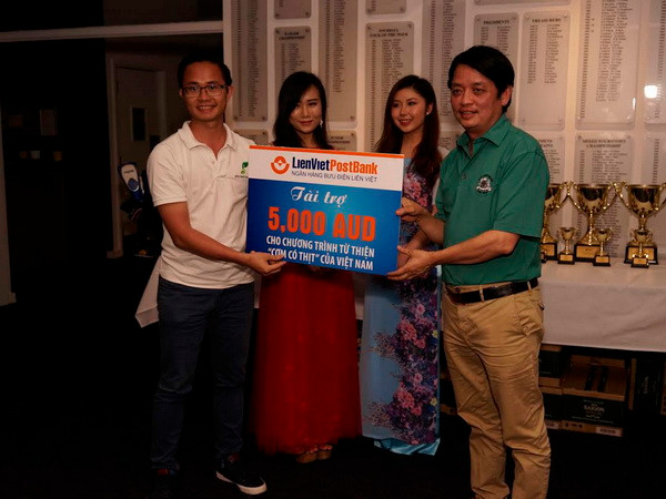 Giải golf Việt kiều Australia gây quỹ cho chương trình “Cơm có thịt” ảnh 2