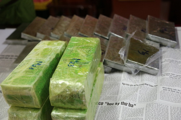Nghệ An: Triệt phá đường dây mua bán trái phép 19 bánh heroin ảnh 1