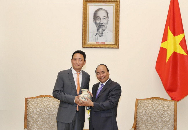 Thủ tướng Nguyễn Xuân Phúc tiếp tân Đại sứ Hàn Quốc tại Việt Nam ảnh 2