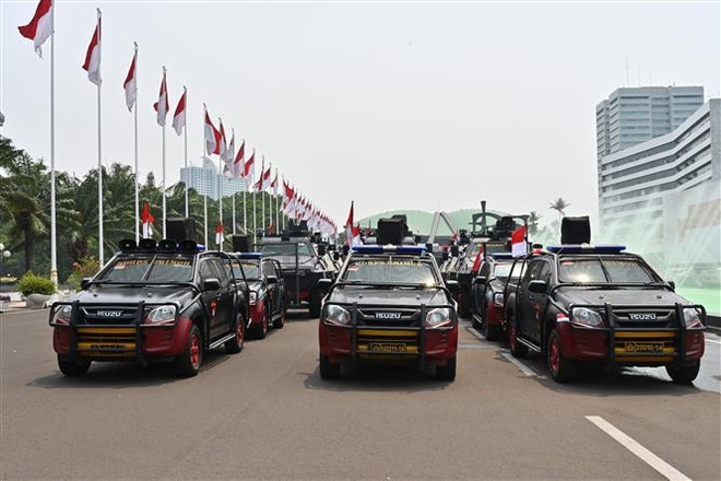 Indonesia siết chặt an ninh trước thềm lễ nhậm chức tổng thống ảnh 1