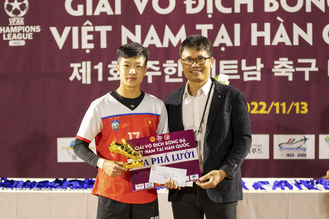 Sôi động giải bóng đá Việt Nam tại Hàn Quốc lần thứ nhất ảnh 4