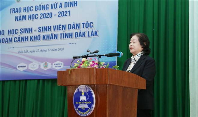 Trao học bổng Vừ A Dính tặng học sinh, sinh viên dân tộc vượt khó ảnh 2