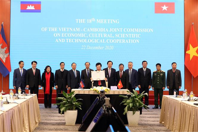 84% biên giới trên đất liền Việt Nam-Campuchia được phân giới cắm mốc ảnh 2