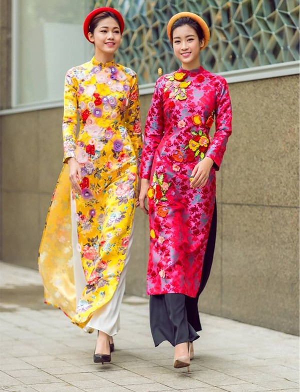 10 gợi ý lý tưởng giúp phái đẹp mua sắm Áo dài diện Tết 2017 ảnh 26
