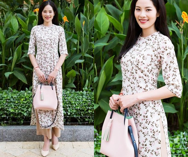 10 gợi ý lý tưởng giúp phái đẹp mua sắm Áo dài diện Tết 2017 ảnh 20