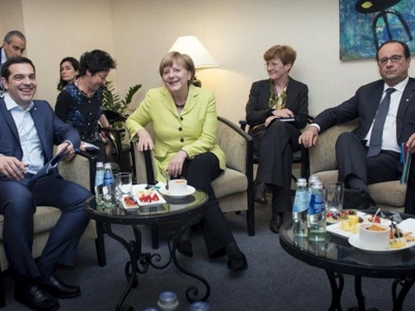 Lãnh đạo của Đức và Pháp sắp thảo luận về nợ với Hy Lạp ảnh 1