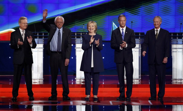 Bà Clinton, ông Sanders là tâm điểm cuộc tranh luận của đảng Dân chủ ảnh 1