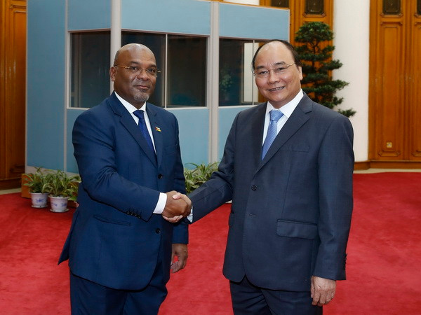 Thủ tướng Nguyễn Xuân Phúc tiếp Bộ trưởng Giao thông Mozambique ảnh 1
