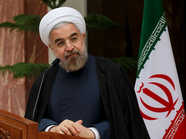 Tổng thống Iran Hassan Rouhani. (Nguồn: THX/TTXVN) Iran tái khẳng định phát triển hạt nhân vì mục đích hòa bình ảnh 1