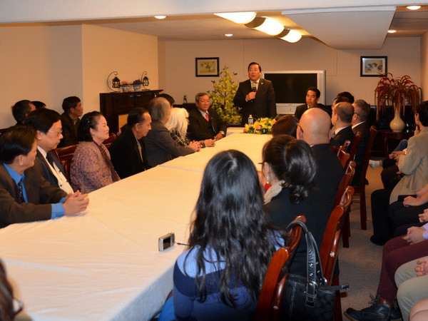 Đoàn công tác về người Việt ở nước ngoài thăm Canada ảnh 2