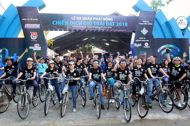 Hơn 2.000 thanh niên ra quân chiến dịch Giờ Trái đất 2018 ảnh 5