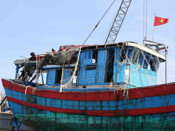 13 ngư dân bị Trung Quốc bắt giữ đang trên đường về nước ảnh 1