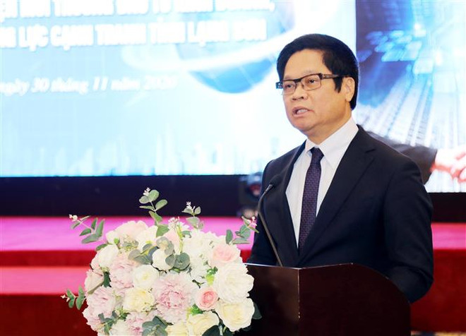 Chủ tịch Phòng Thương mại và Công nghiệp Việt Nam Vũ Tiến Lộc. (Ảnh: Thái Thuần/TTXVN) Doanh nghiệp và doanh nhân Việt chuẩn bị cho hành trình mới ảnh 1