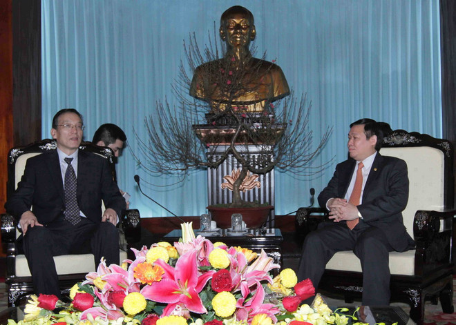 Đoàn đại biểu hữu nghị Đảng Cộng sản Trung Quốc thăm Việt Nam ảnh 1