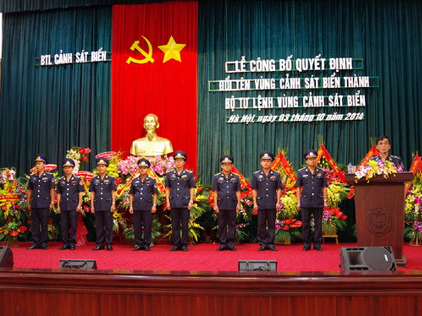 Đổi tên Vùng Cảnh sát biển thành Bộ Tư lệnh Vùng Cảnh sát biển ảnh 1
