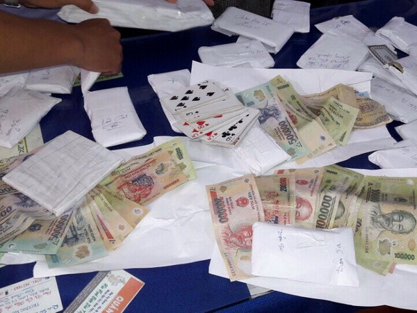 TP. Hồ Chí Minh: Triệt phá sòng bạc quy mô lớn trong quán càphê ảnh 1