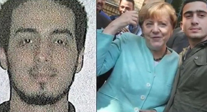 Bà Merkel từng chụp selfie với nghi phạm khủng bố Brussels? ảnh 1