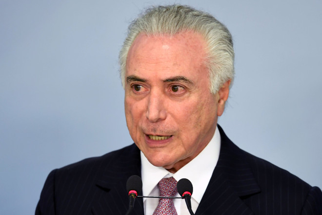 Hạ viện Brazil thảo luận cáo buộc tham nhũng chống Tổng thống Temer ảnh 1