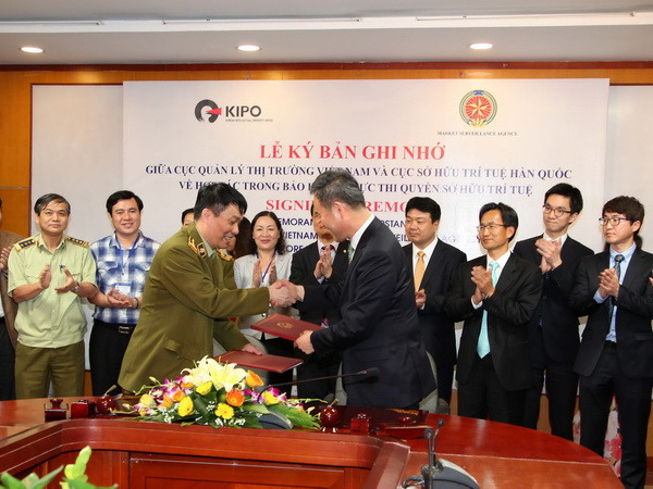 Việt-Hàn ký kết hợp tác về thực thi quyền sở hữu trí tuệ ảnh 1
