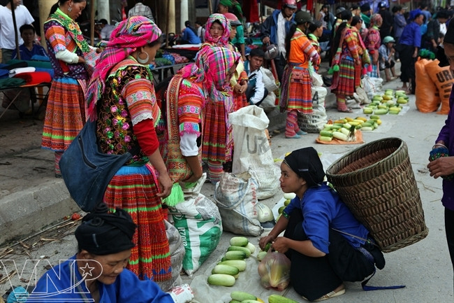 Độc đáo phiên chợ trên vùng cao Hoàng Su Phì ảnh 4