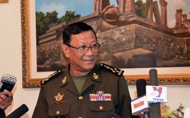 Campuchia và Mỹ tăng cường hợp tác an ninh trên biển ảnh 1