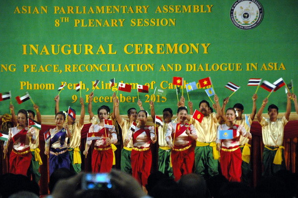 Khai mạc Hội nghị toàn thể lần thứ 8 các nghị viện châu Á ảnh 1