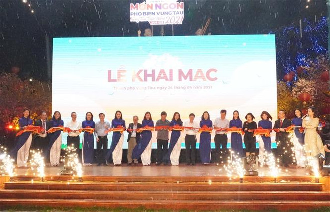 Khai mạc tuần lễ Món ngon Phố Biển Vũng Tàu năm 2021 ảnh 1