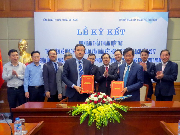 ​Quảng bá hình ảnh Hải Phòng trên máy bay của Vietnam Airlines ảnh 1