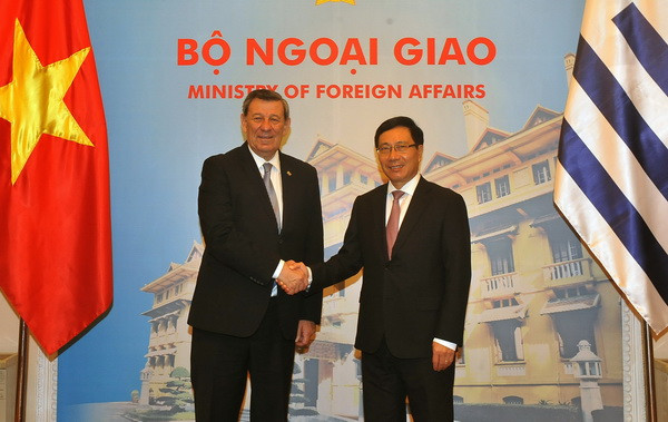 Bộ trưởng Ngoại giao Đông Uruguay thăm chính thức Việt Nam ảnh 1