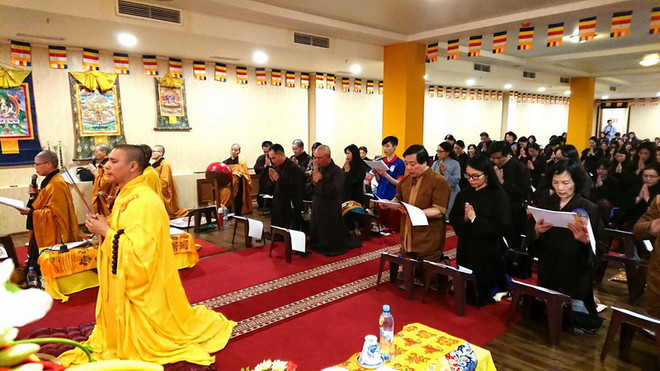 Cộng đồng người Việt tại Liên bang Nga mừng Đại lễ Phật đản 2562 ảnh 1