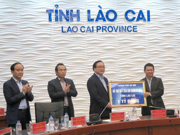 Thúc đẩy hợp tác giữa thành phố Hà Nội và tỉnh Lào Cai ảnh 1