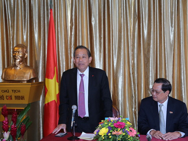 Phó Thủ tướng đánh giá cao vai trò cộng đồng Việt tại Singapore ảnh 1