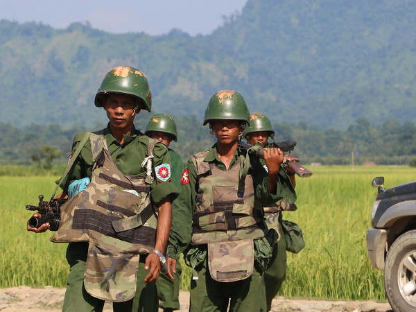 Nổ mìn tự chế tại Myanmar khiến 3 người thiệt mạng tại chỗ ảnh 1