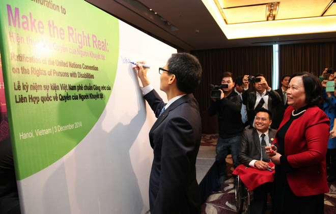 Việt Nam nỗ lực hiện thực hóa các quyền của người khuyết tật ảnh 1