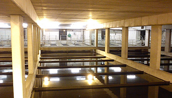 Vận hành nhà máy xử lý nước thải dưới lòng đất lớn nhất châu Á ảnh 1