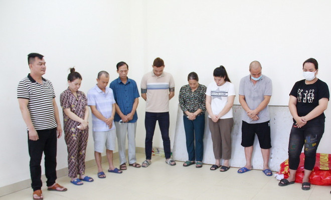 Nghệ An: Bắt 10 đối tượng trong đường dây đánh bạc hơn 10 tỷ đồng ảnh 1